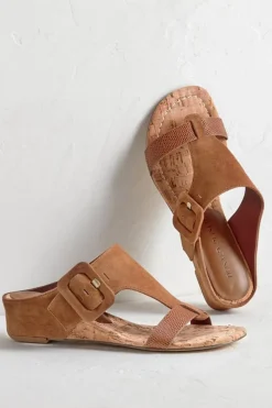 Soft Surroundings Donald Pliner Ofelia Wedge Slide- Shoes