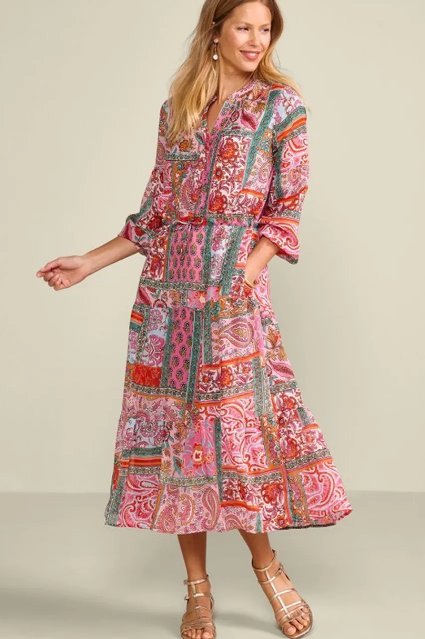 Soft Surroundings Drea Midi Dress- Dresses