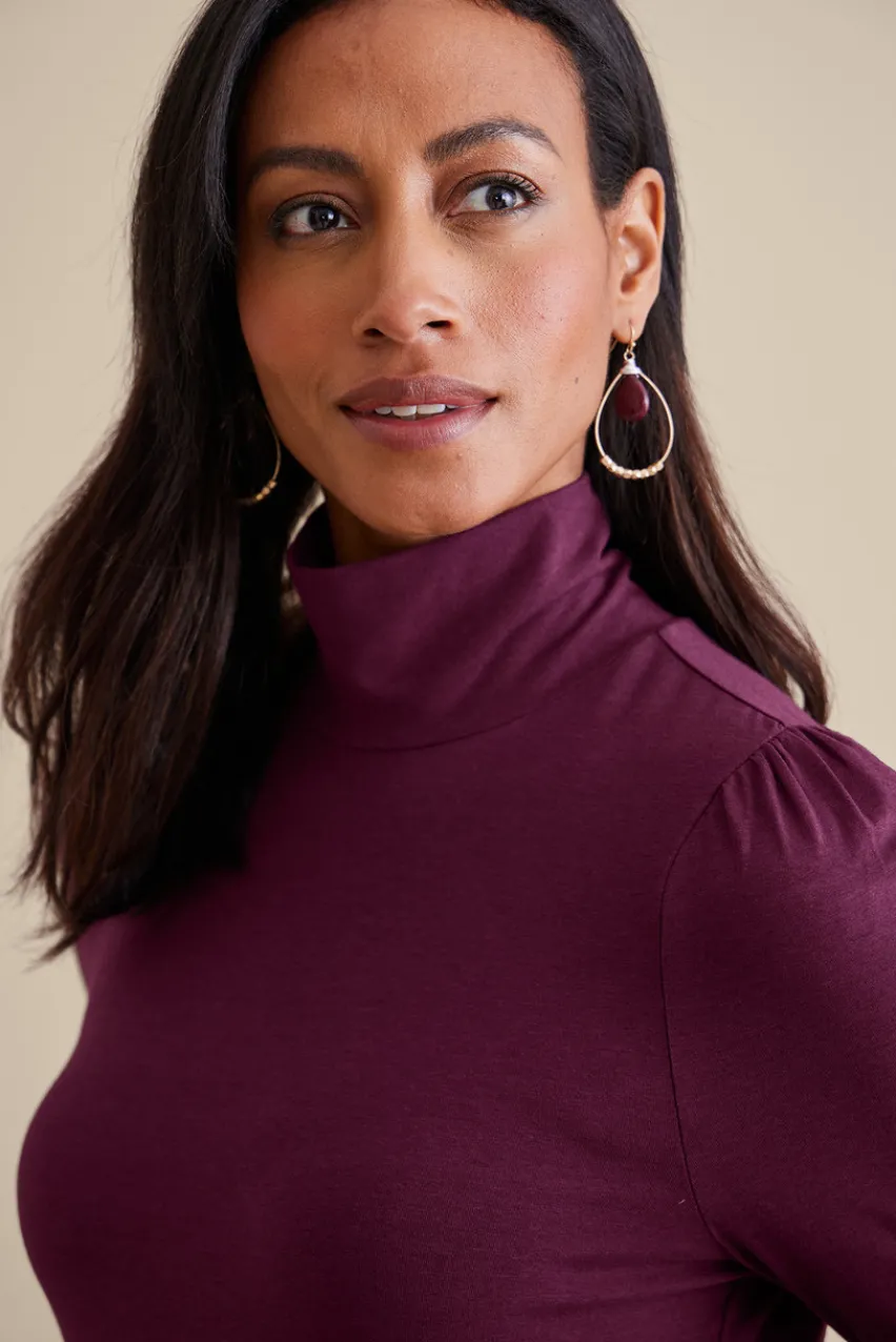Soft Surroundings Emme Turtleneck Top- Tops