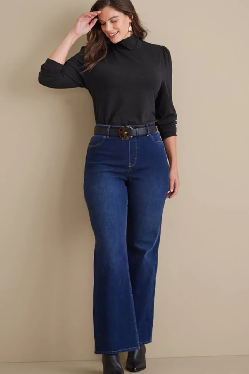 Soft Surroundings Emme Turtleneck Top- Tops