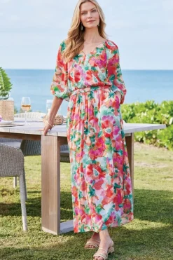 Soft Surroundings Evalina Maxi Dress- Dresses