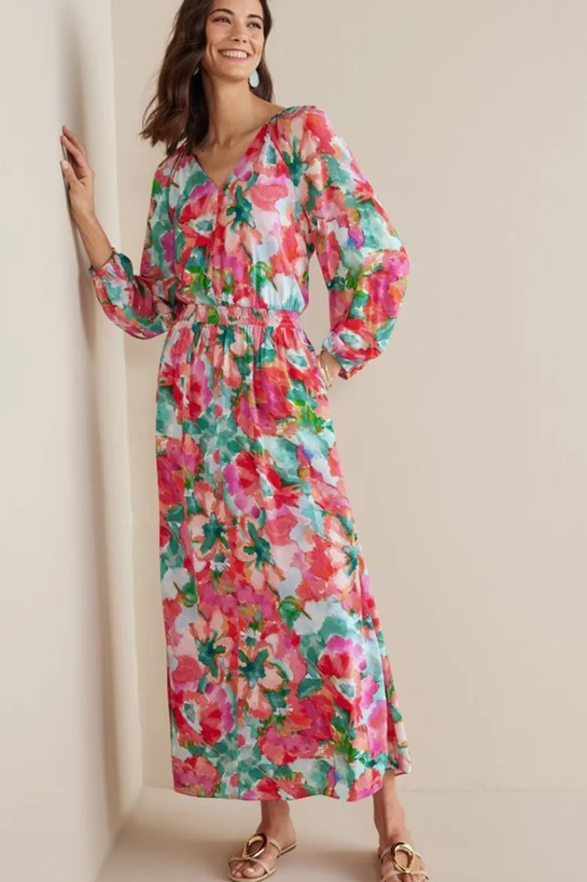 Soft Surroundings Evalina Maxi Dress- Dresses