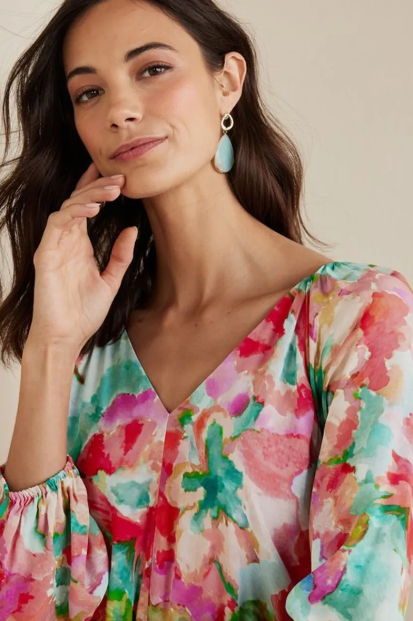 Soft Surroundings Evalina Maxi Dress- Dresses