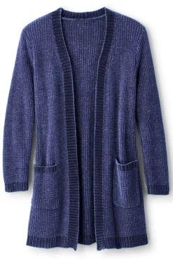 Soft Surroundings Faith Chenille Cardigan- Sweaters & Cardigans