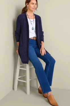 Soft Surroundings Faith Chenille Cardigan- Sweaters & Cardigans
