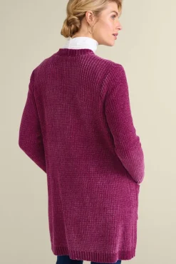 Soft Surroundings Faith Chenille Cardigan- Sweaters & Cardigans