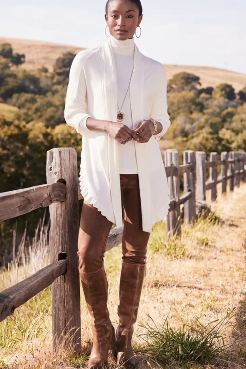 Soft Surroundings Faux Suede Pull-On Leggings- Pants|Leggings