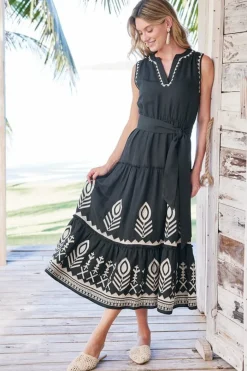 Soft Surroundings Fernanda Midi Dress- Dresses