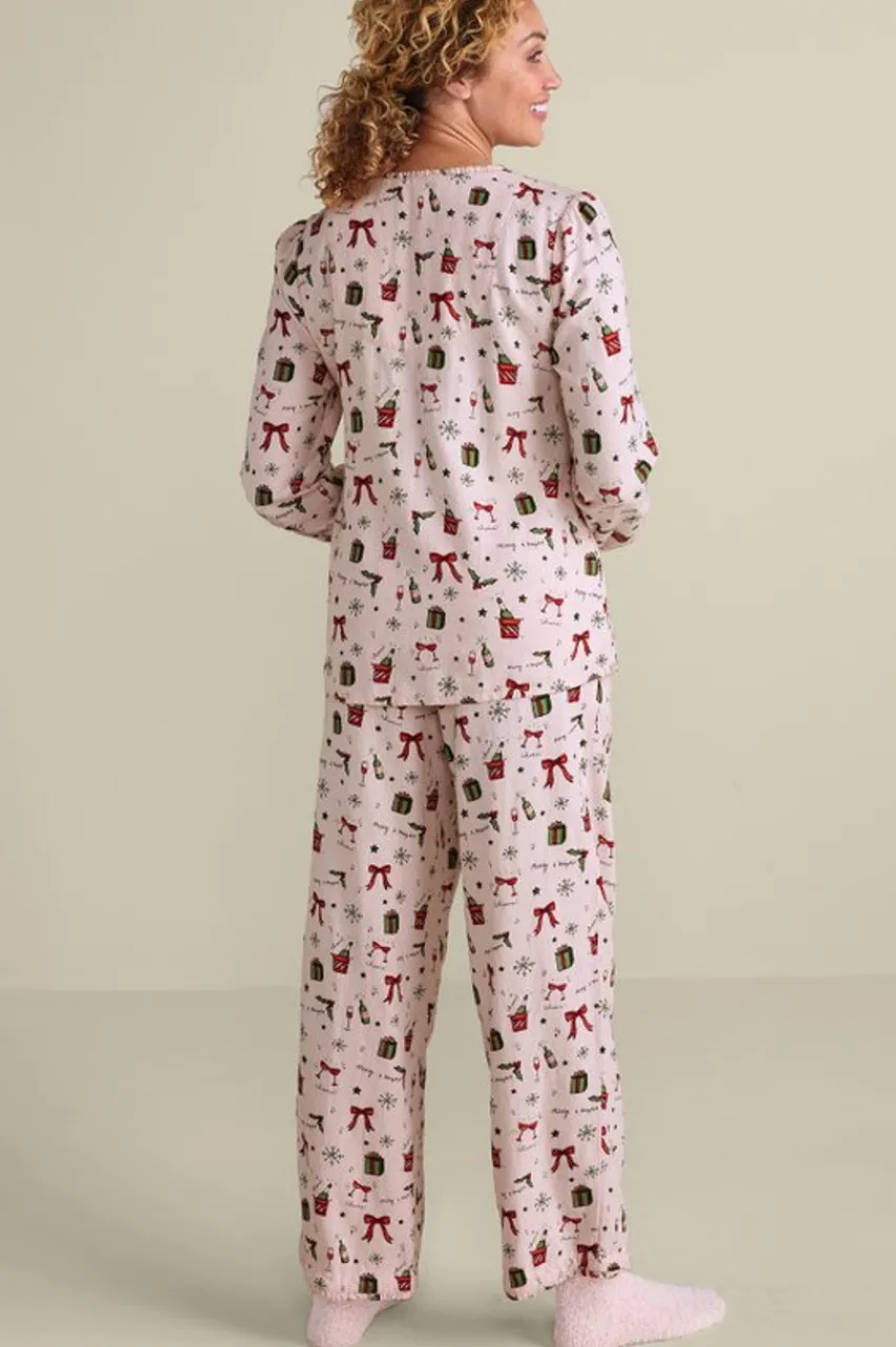 Soft Surroundings Festive Finley Sleep Set- Sleepwear & Lounge