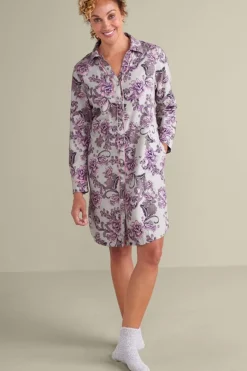 Soft Surroundings Festive Finley Sleep Shirt- Sleepwear & Lounge