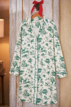 Soft Surroundings Festive Finley Sleep Shirt- Sleepwear & Lounge