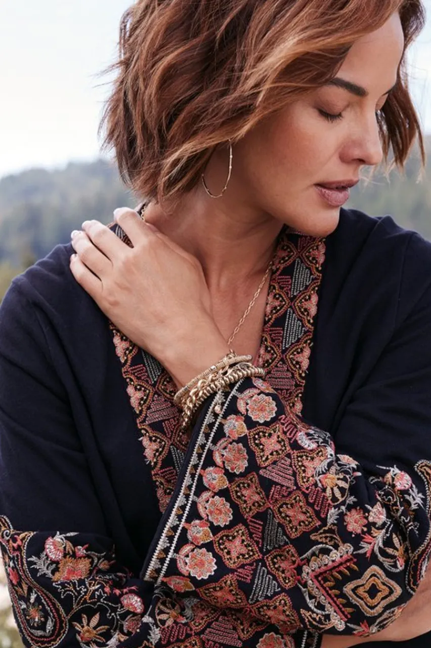 Soft Surroundings Fiberworks Kimono- Toppers|Jackets & Coats