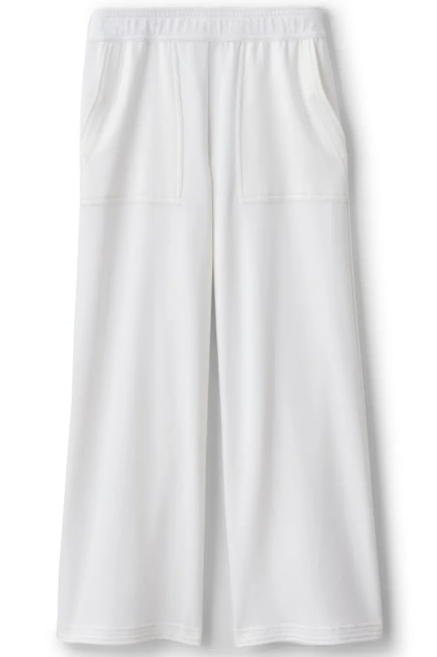 Soft Surroundings Fina French Terry Crop Pants- Pants