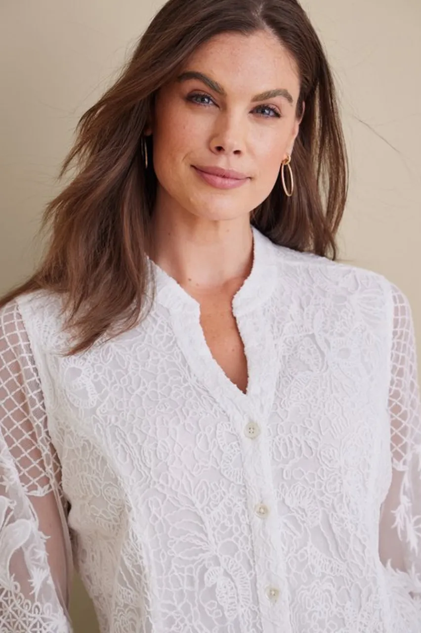 Soft Surroundings Fiori Top- Tops