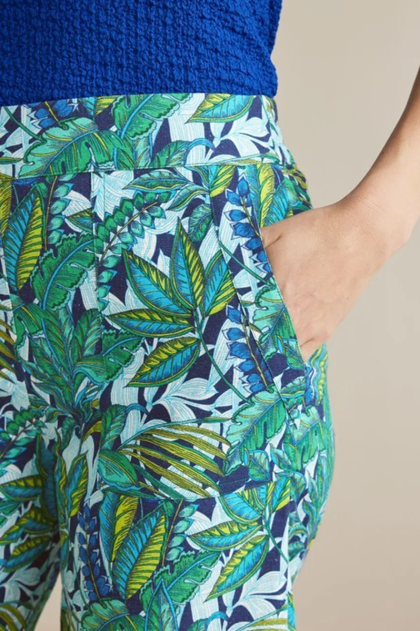 Soft Surroundings Flavia Linen Blend Shorts- Pants|Shorts