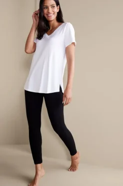 Soft Surroundings Fleece Lined Leggings- Pants|Leggings
