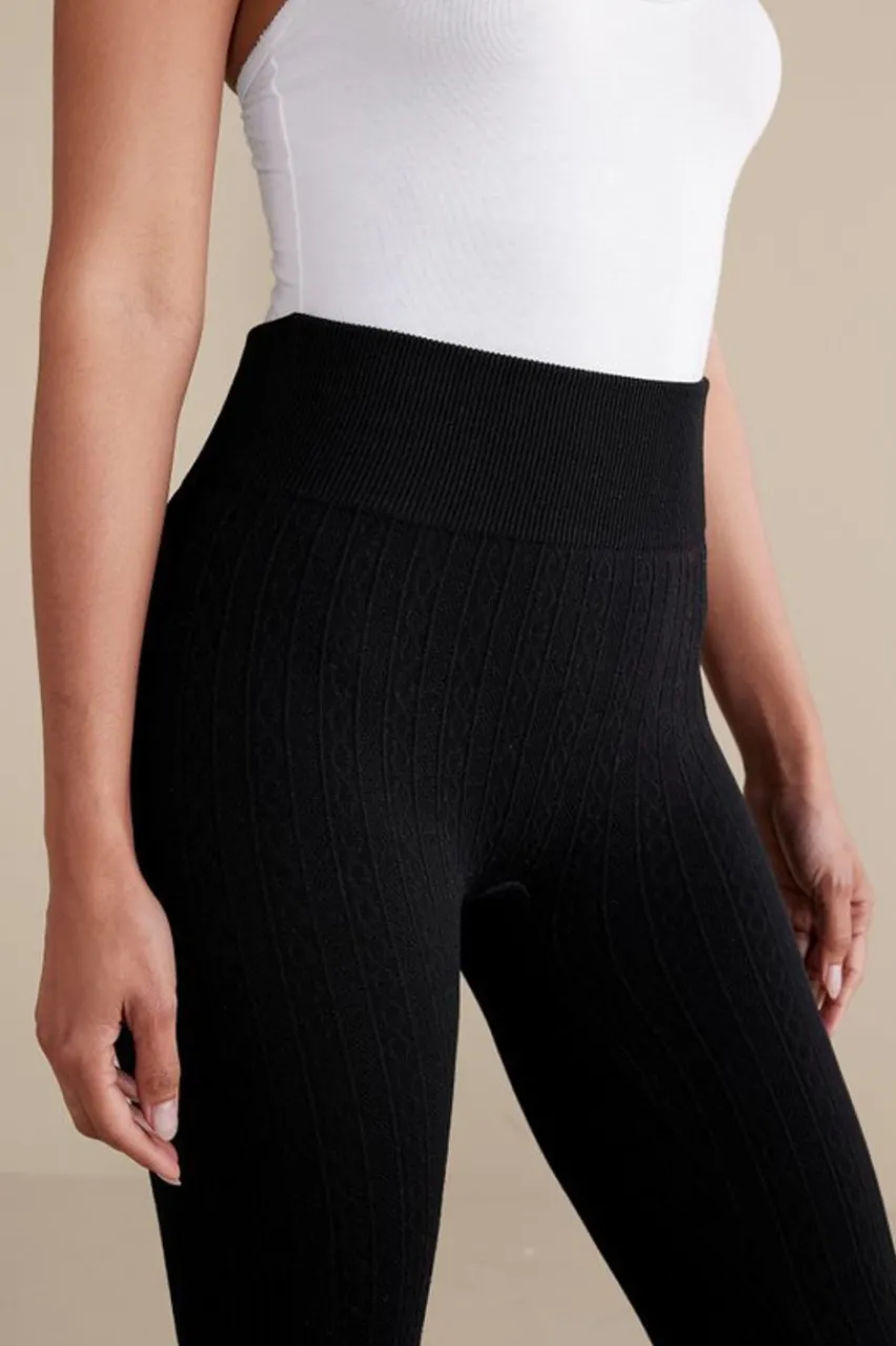 Soft Surroundings Fleece Lined Leggings- Pants|Leggings