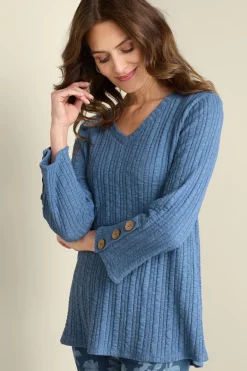 Soft Surroundings Goldie Knit Tunic- Tops|Tunics & Leggings