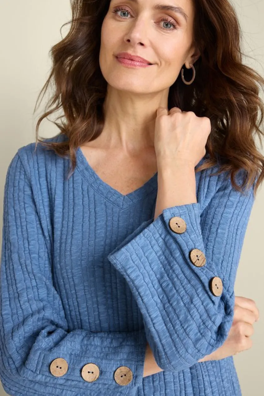 Soft Surroundings Goldie Knit Tunic- Tops|Tunics & Leggings