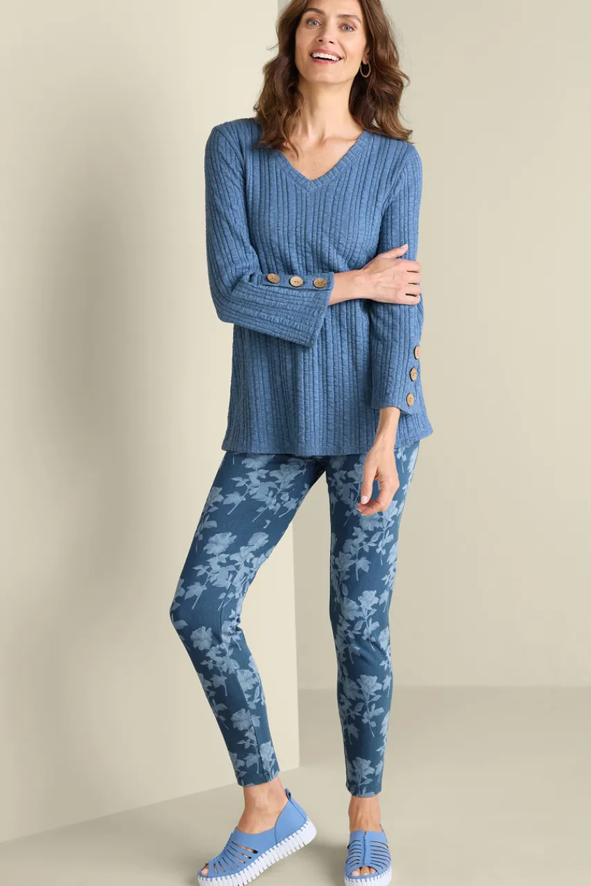 Soft Surroundings Goldie Knit Tunic- Tops|Tunics & Leggings