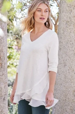 Soft Surroundings Grace Top- Tops