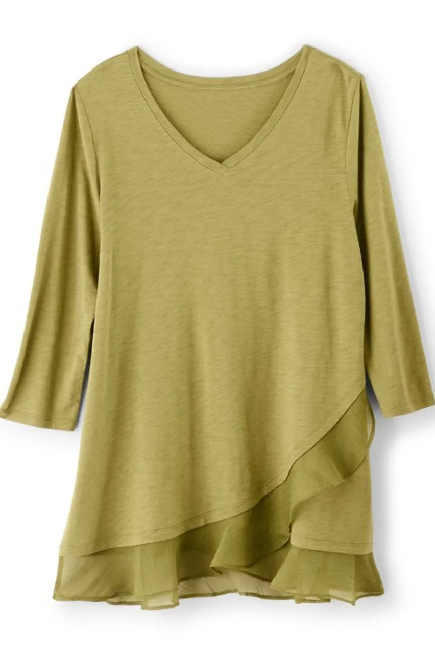 Soft Surroundings Grace Top- Tops