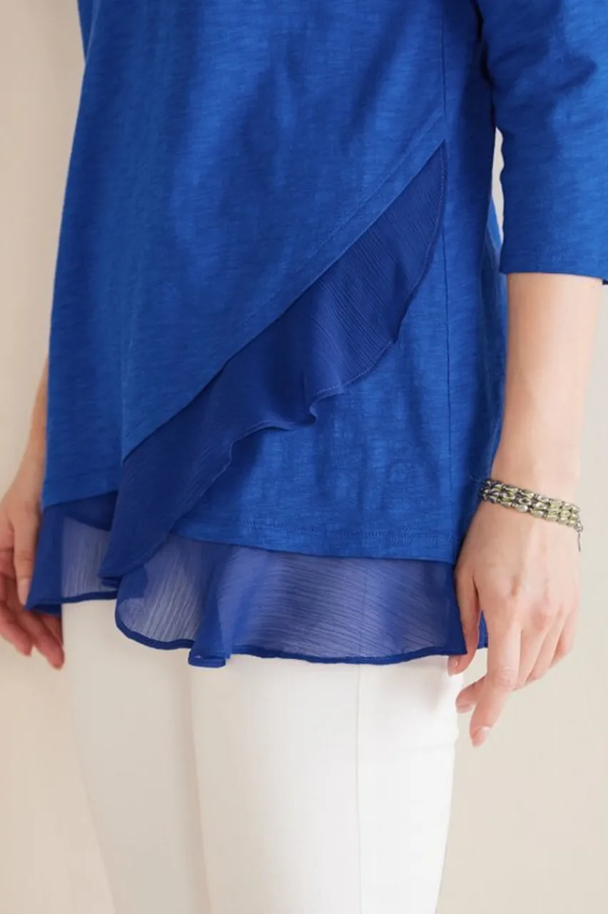 Soft Surroundings Grace Top- Tops