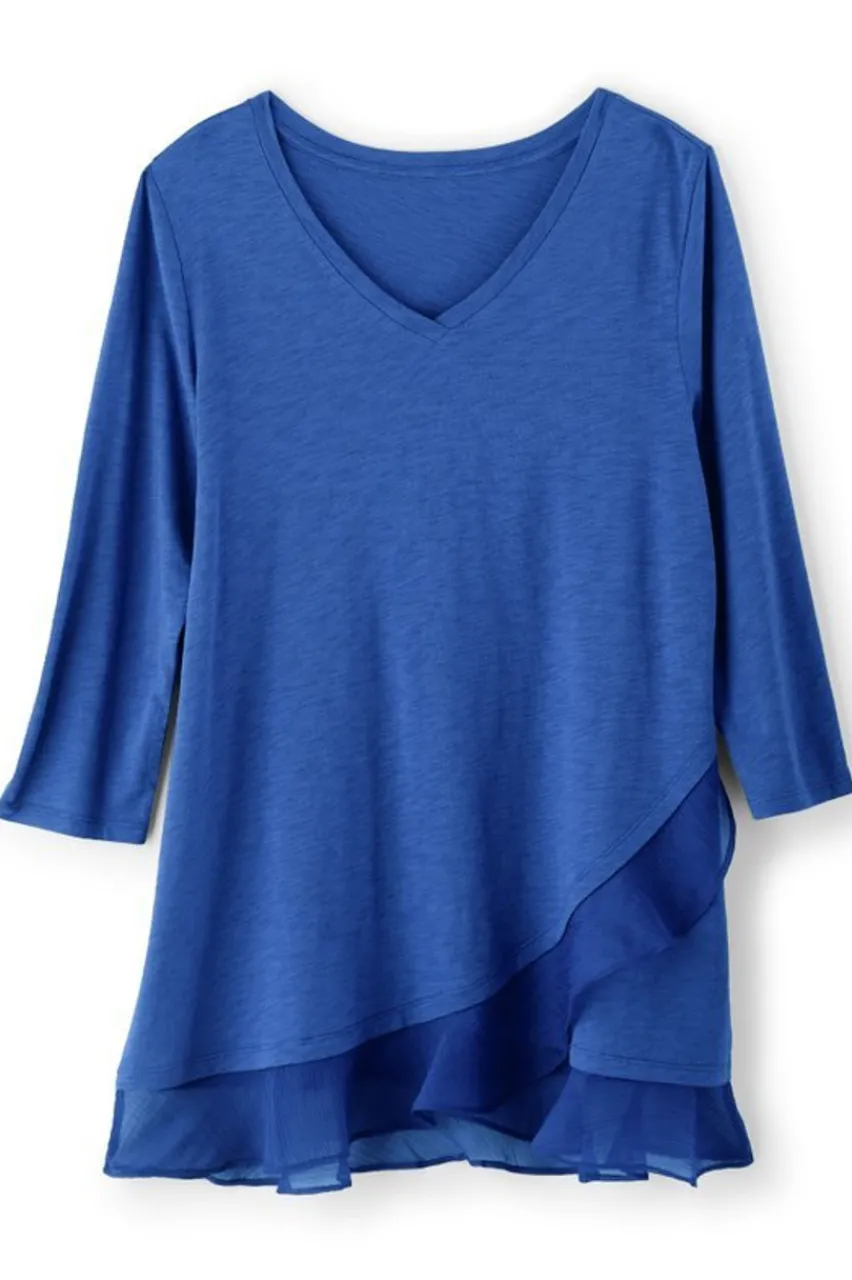 Soft Surroundings Grace Top- Tops