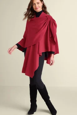 Soft Surroundings Grecian Crossbody Wrap- Scarves & Wraps