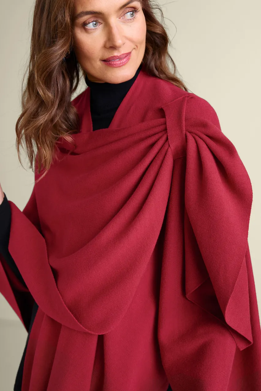 Soft Surroundings Grecian Crossbody Wrap- Scarves & Wraps