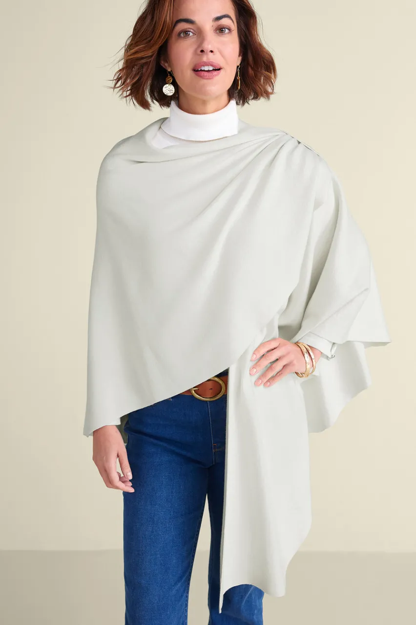 Soft Surroundings Grecian Crossbody Wrap- Scarves & Wraps