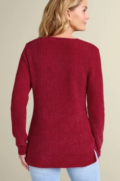 Soft Surroundings Gwendolyn Chenille Sweater- Tops|Sweaters & Cardigans