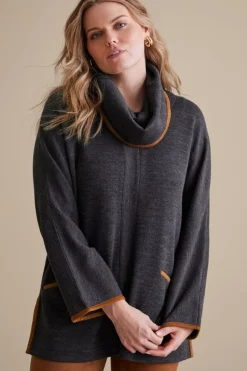 Soft Surroundings Hanna Convertible Tunic- Tops