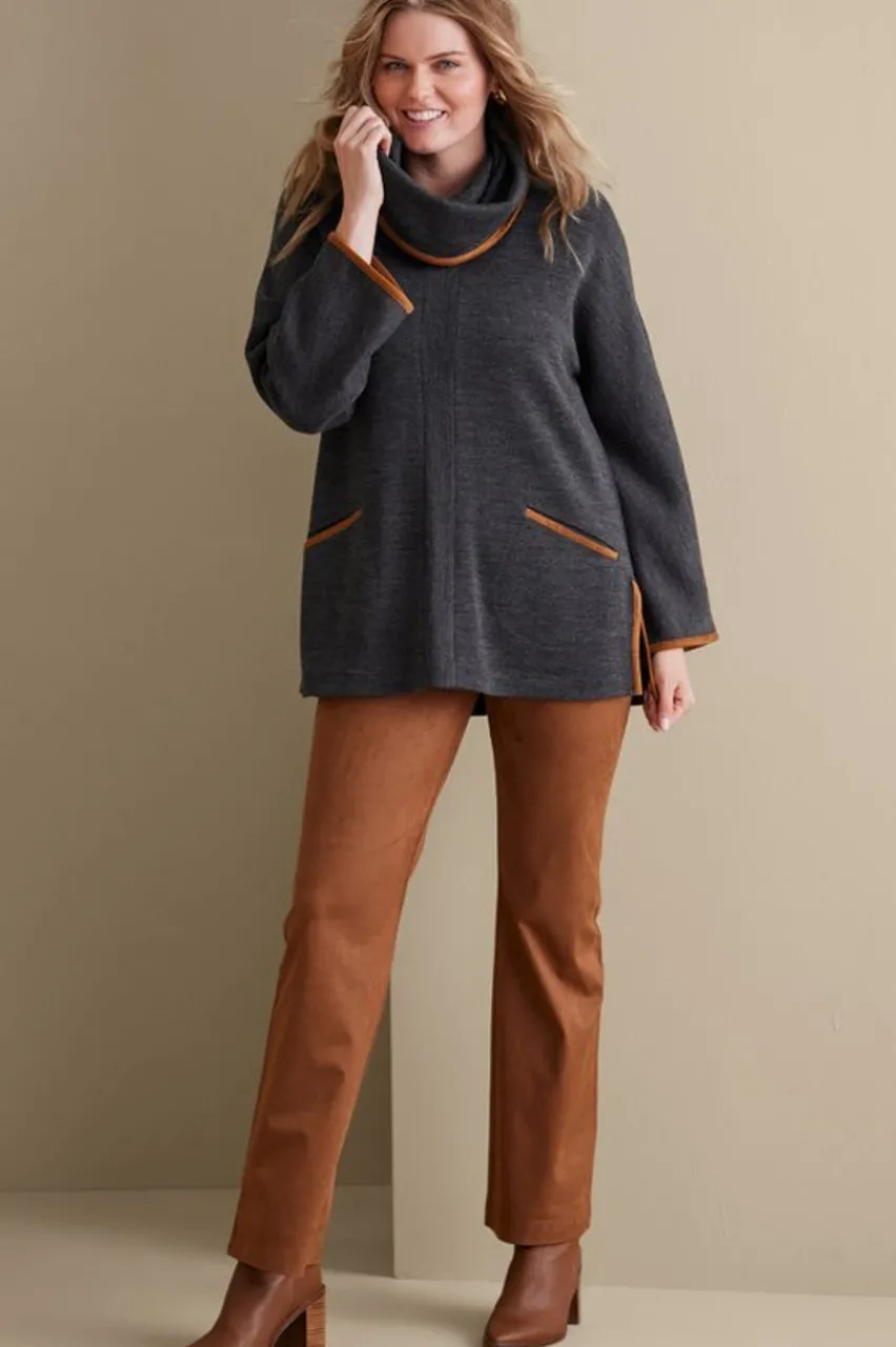 Soft Surroundings Hanna Convertible Tunic- Tops