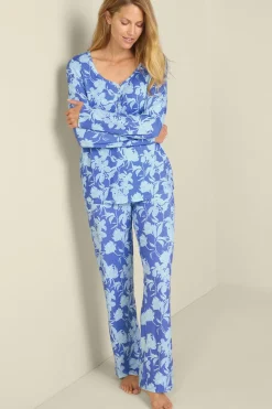 Soft Surroundings Harmonia Bamboo Sleep Top- Tops|Sleepwear & Lounge