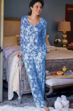 Soft Surroundings Harmonia Bamboo Sleep Top- Tops|Sleepwear & Lounge
