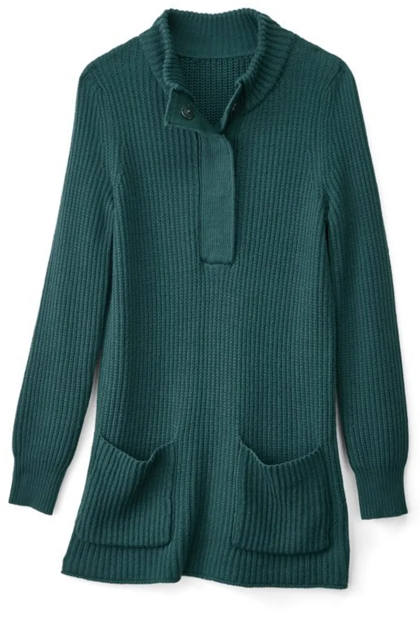Soft Surroundings Highland Tunic Sweater- Tops|Sweaters & Cardigans
