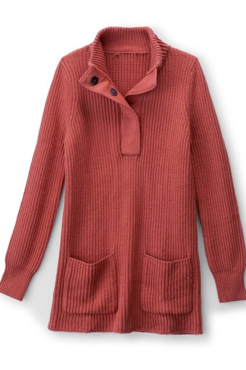 Soft Surroundings Highland Tunic Sweater- Tops|Sweaters & Cardigans