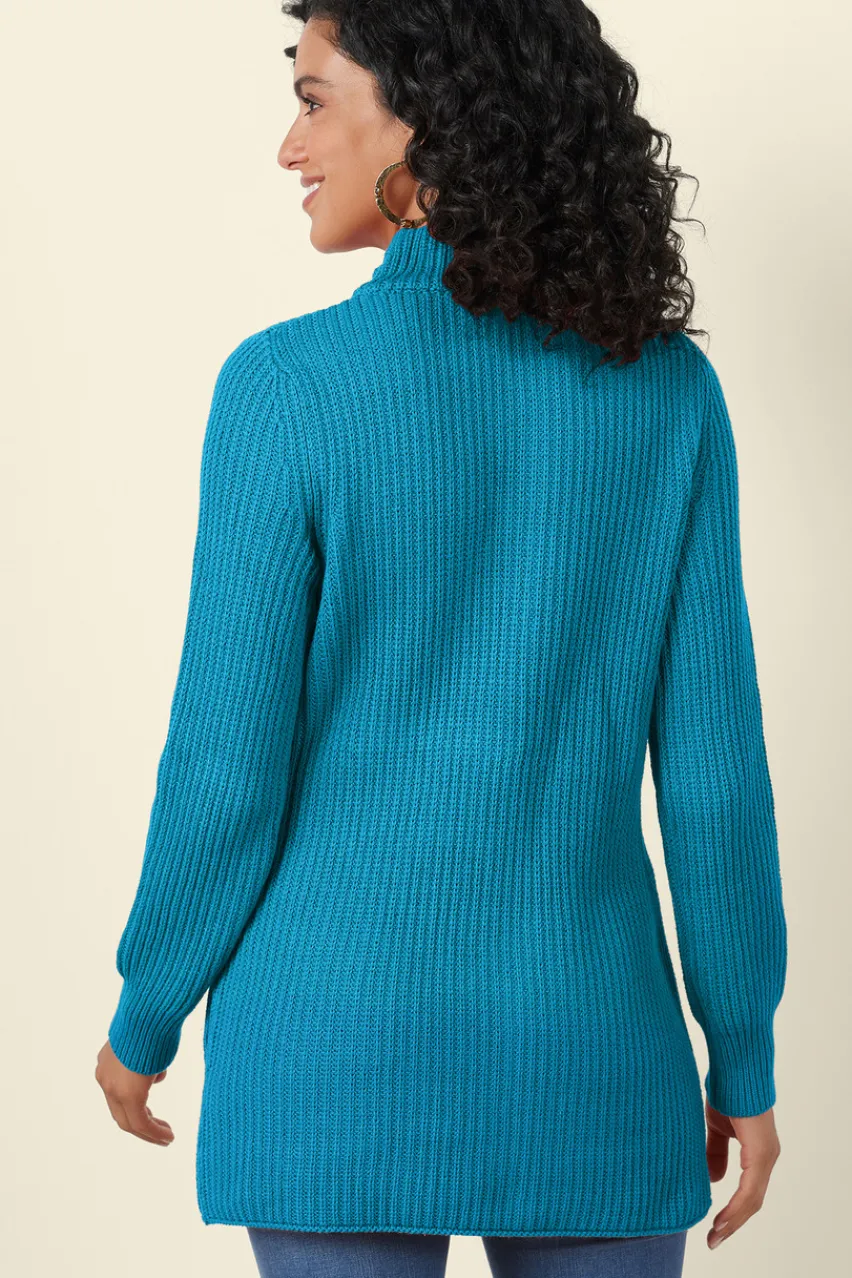 Soft Surroundings Highland Tunic Sweater- Tops|Sweaters & Cardigans