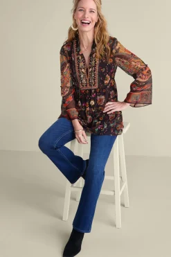 Soft Surroundings Icon Asteria Tunic And Tank- Tops