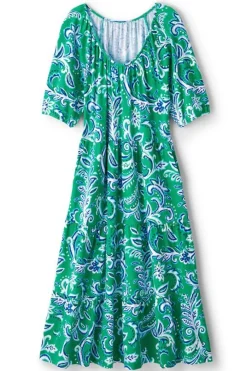Soft Surroundings Ilana Midi Dress- Dresses
