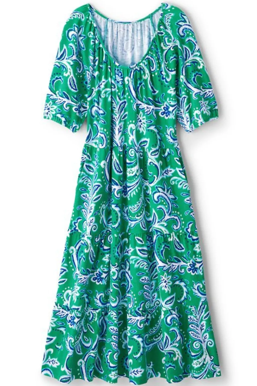 Soft Surroundings Ilana Midi Dress- Dresses