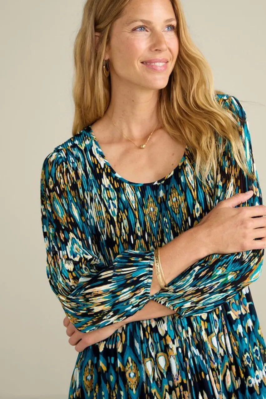 Soft Surroundings Imrie 3/4 Sleeve Tunic- Tops|Tunics & Leggings