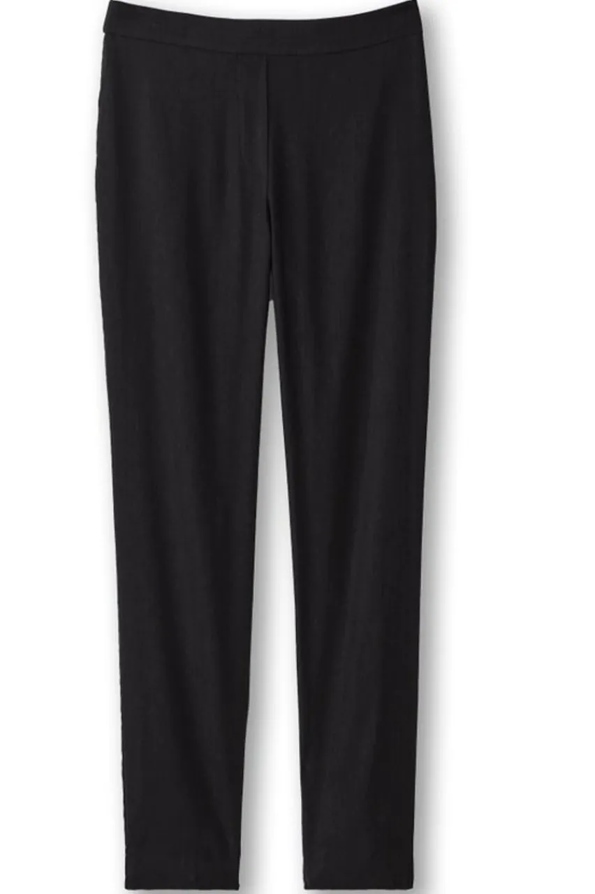 Soft Surroundings Isla Stretch Linen Slim Leg Pants- Pants