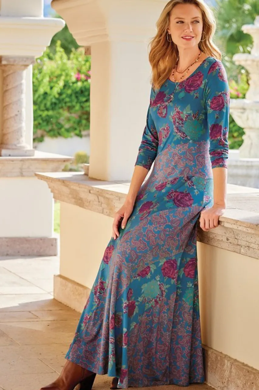 Soft Surroundings Ismerelda Dress- Dresses