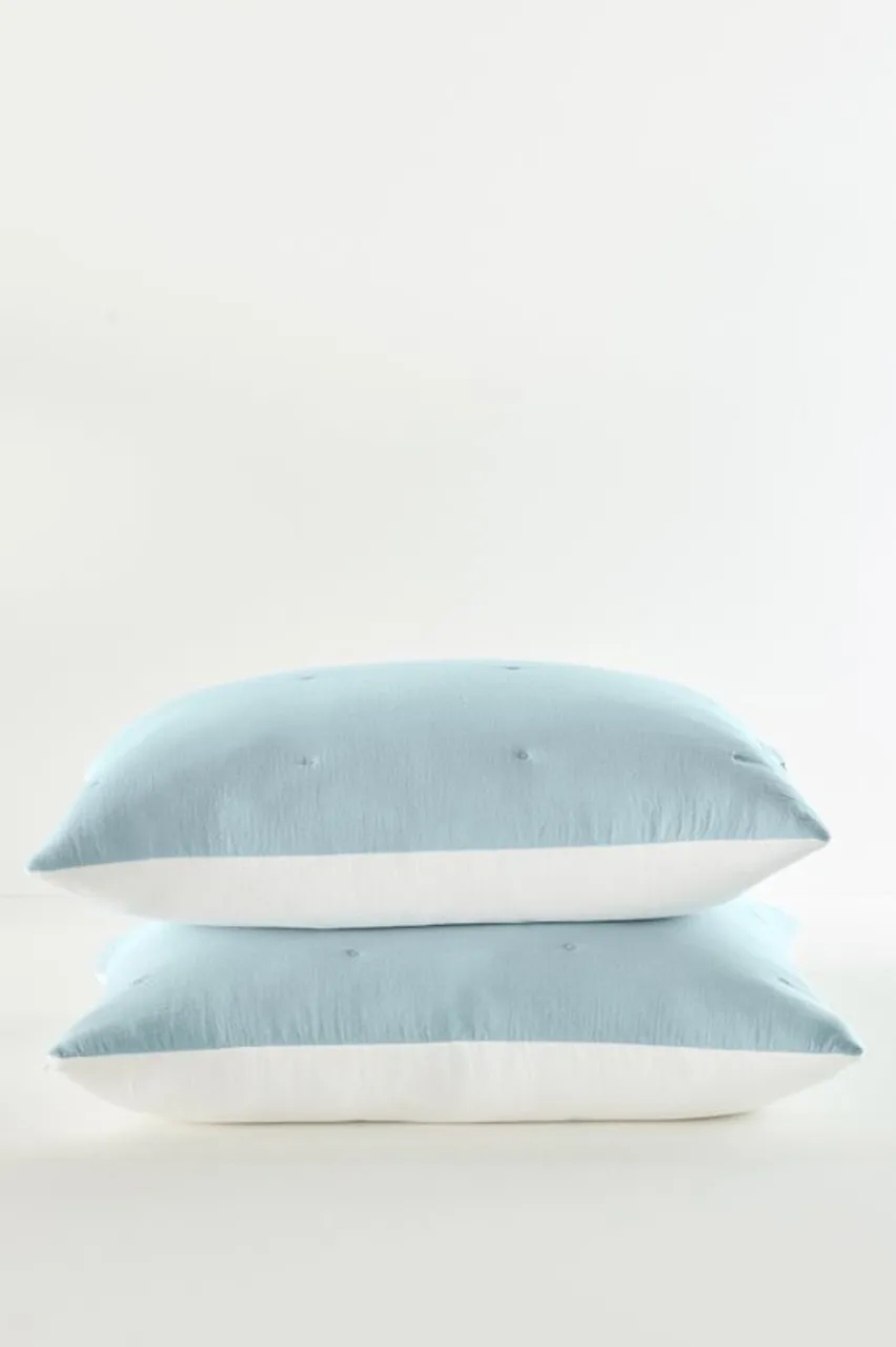 Soft Surroundings Ivy May Reversible Gauze Sham- Bedding|Bedding Collections