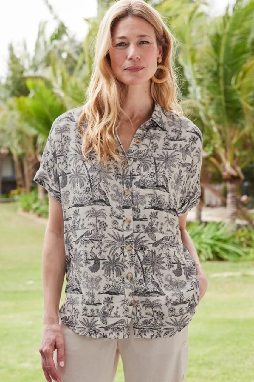 Soft Surroundings Ivy Shirt- Tops