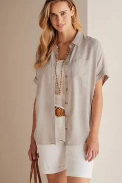 Soft Surroundings Ivy Shirt- Tops