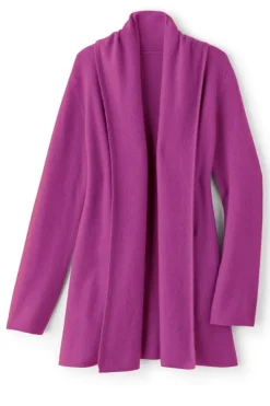Soft Surroundings Izzy Cashmere Long Cardigan- Tops|Sweaters & Cardigans