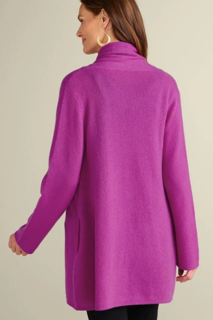 Soft Surroundings Izzy Cashmere Long Cardigan- Tops|Sweaters & Cardigans